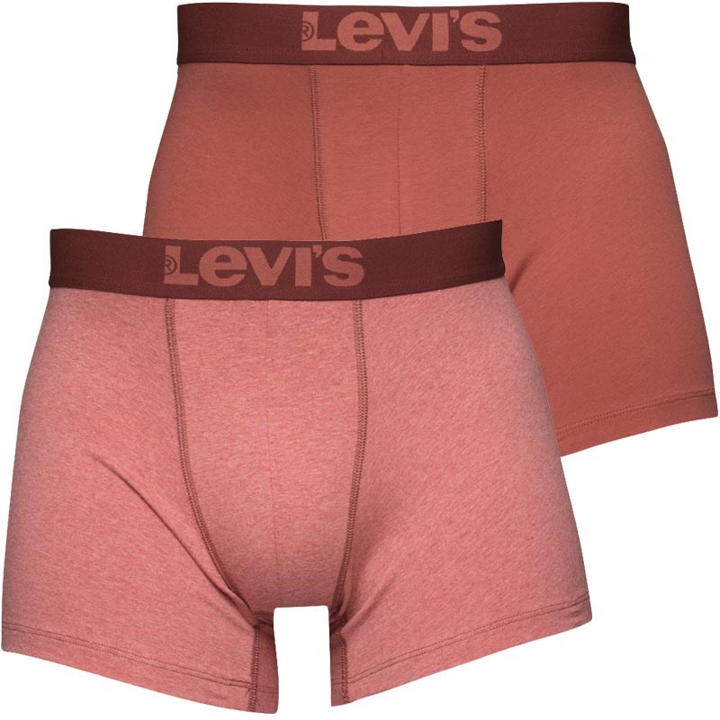 Buy Levi's Mens Two Pack Boxer Briefs Rio Red