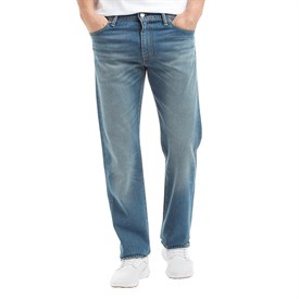 Levi's Herren 504 Jeans mit geradem Bein Blau