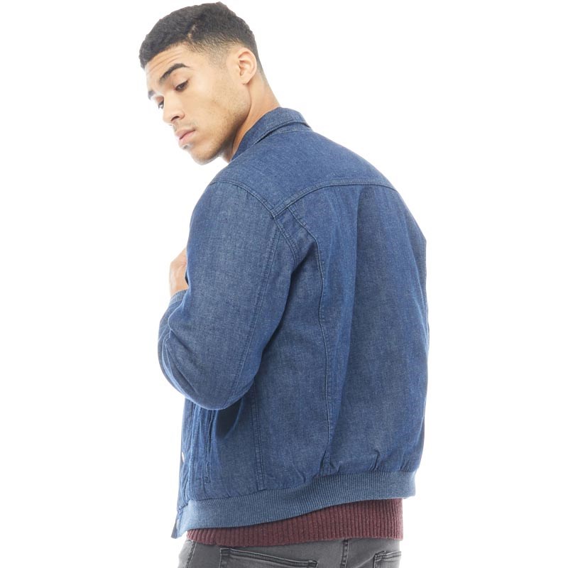 Bleu Trucker Levi's Varsity Hybrid Homme Foncé Veste Denim A6AvwY8q