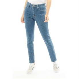 Levis Dames 721 High Rise Skinny Jeans Denim Blauw levis kopen in de aanbieding Levis Dames 721 High Rise Skinny Jeans Denim Blauw levis kopen in de aanbieding