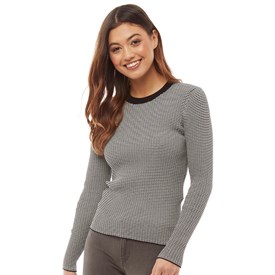 Levis Dames Trui Met Ronde Hals Zwart levis kopen in de aanbieding