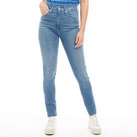 Levis Dames Mile High Super Skinny Jeans Stonewash levis kopen in de aanbieding