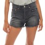 Levi's Dames 501® Original Denim Short Vervaagd Donkergrijs