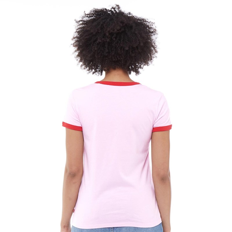 tee shirt levis rose pale