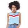Levi's Débardeur Florence Femme Bleu Clair