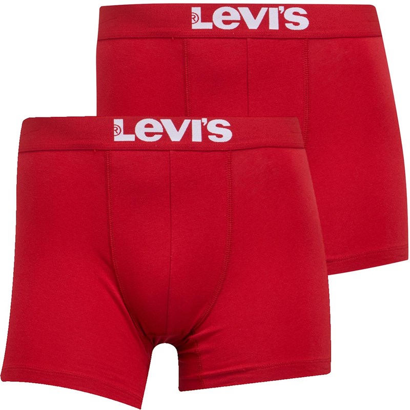Buy Levi's Mens 200SF Two Pack Boxers Chilli