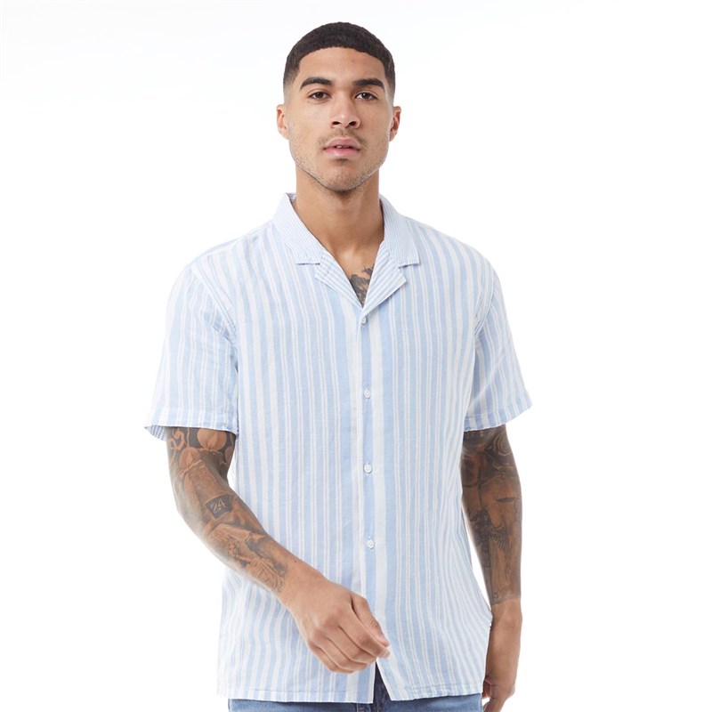 Buy Levi s Mens Cubano Short Sleeve Shirt Mayhew Skyway Stripe