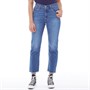 Levi's Damen 501® Crop Jeans mit zulaufendem Bein Mittelblau