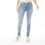 Levi's Damen 711 Skinny Jeans Blau