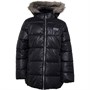 Levi's Girls Fur Puffer Black