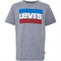 Levi's Boys Sportswear Logo T-Shirt Dress Blues Snow Yarn