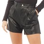 Levi's Short High Rise Faux Femme Noir