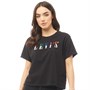 Levi's Damer Graphic Varsity T-Shirt Sort