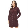 Levi's Robe Selma Femme Bordeaux