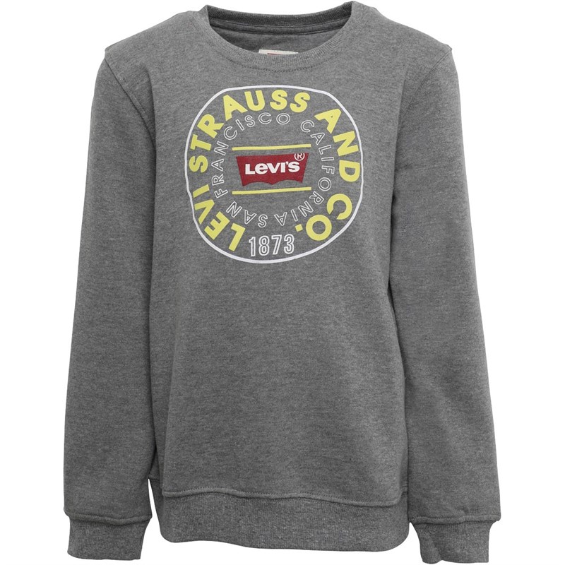 Levi's Sweat Enfants Gris Chiné