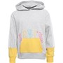 Levi's Girls Color Block Hoodie Gray Heather