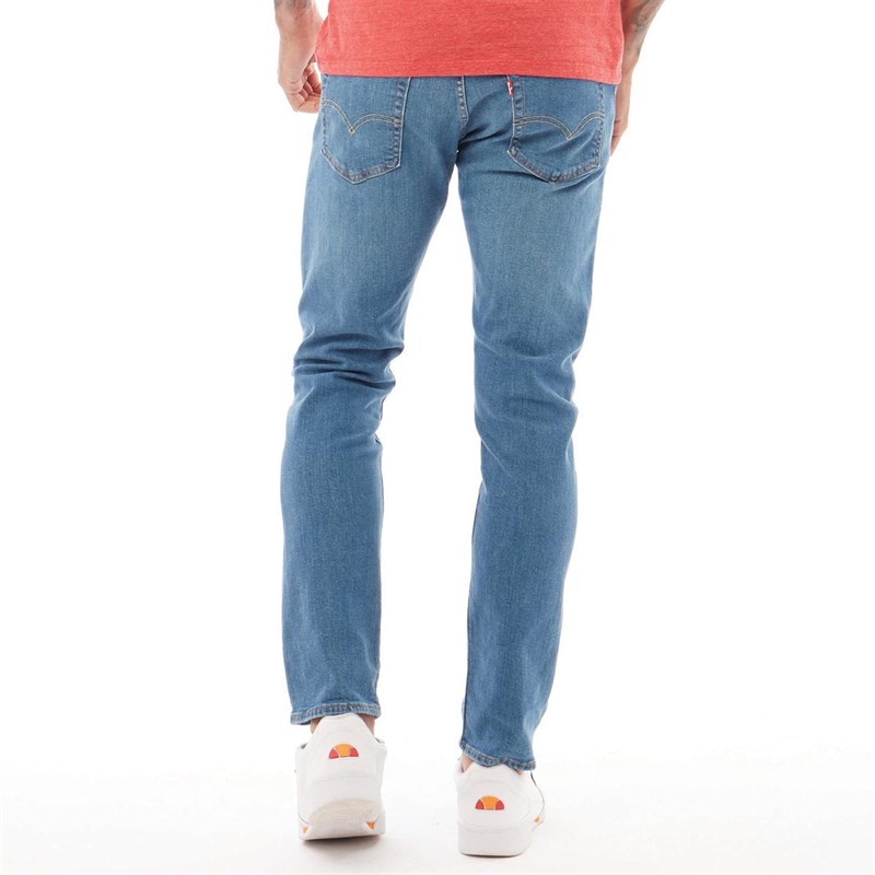 Levi&#39;s Herren 512 Jeans mit geradem Bein Stonewash