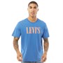 Levi's Męskie Relaxed Fit T-Shirt Niebieski