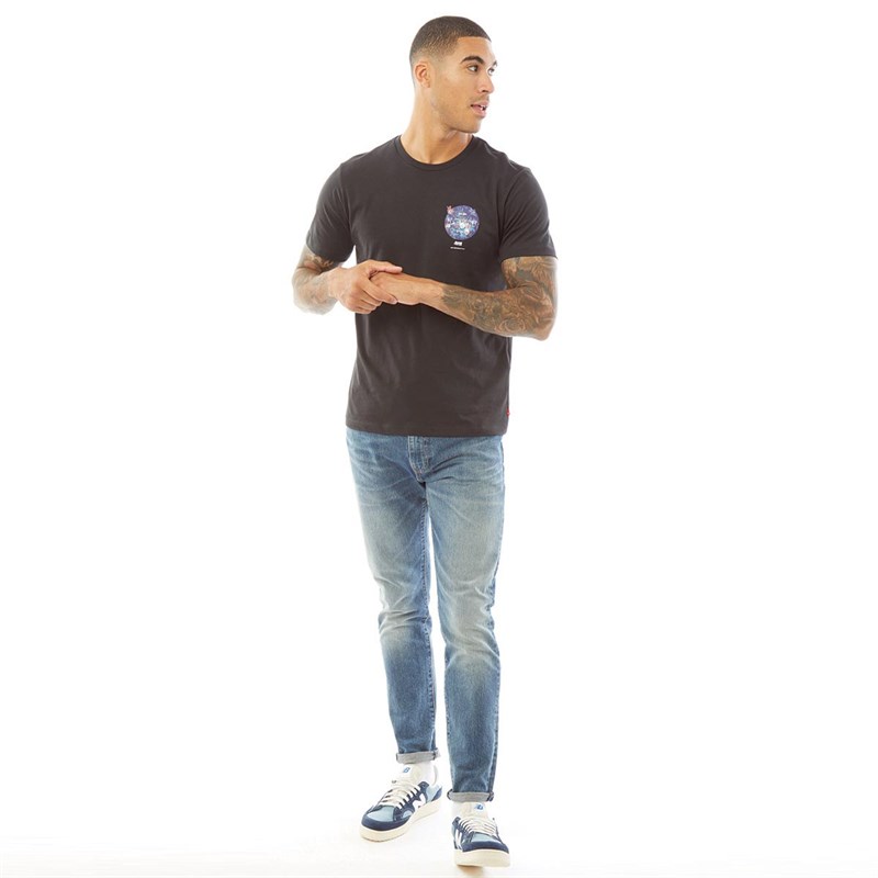 Levi's Jean Slim 512 Taper Homme Bleu Délavé