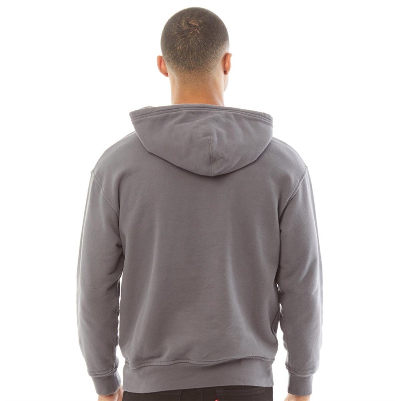 Levi's Mens Relaxed Graphic Hoodie Blackened Pearl