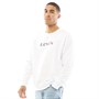 Levi's Sweat Relaxed Graphic Homme Blanc