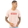 Levi's Herren Boxtab Graphic T-Shirt Rosa