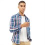 Levi's Chemise à Manches Longues Sunset One Homme Bleu Carreaux