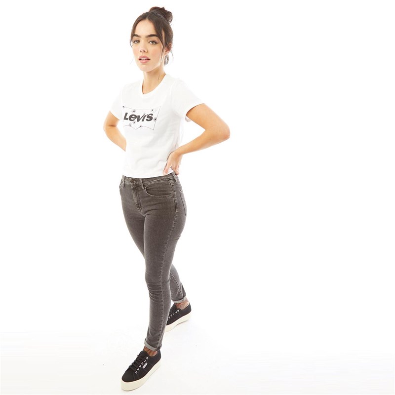 Levi's Damen The Perfect T-Shirt Weiß