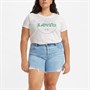 Levi's Damskie Plus Perfect T-Shirt Biały