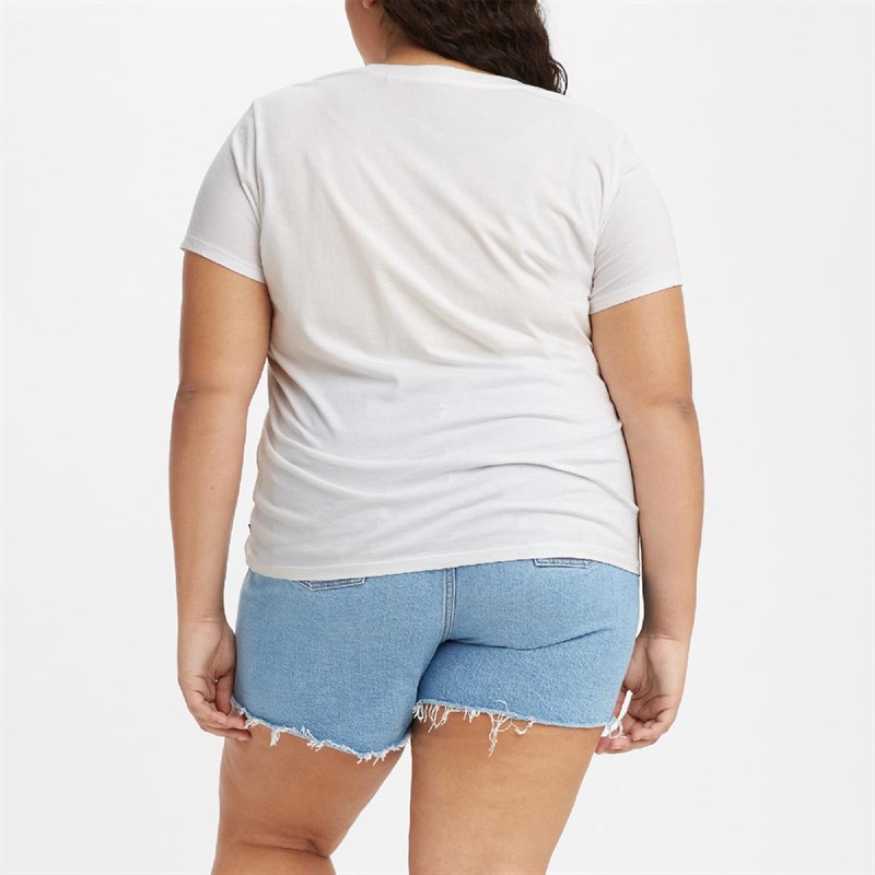 Levi's Damskie Plus Perfect T-Shirt Biały