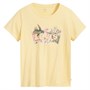 Levi's Tee-Shirt Plus Perfect Batwing Femme Jaune