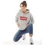 Levi's Dames Sport Graphic Hoodie Gemeleerd Grijs