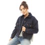 Levi's Dame New Heritage Sherpa Trucker Denimjakke Mørk Blå