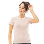Levi's Dames Rib Baby T-Shirt Multi Gestreept