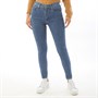 Levi's Dame Mile High Super Skinny Jeans Mellemblå