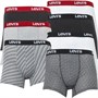 Levi's Mens Black Friday Seven Pack Boxers Black/White