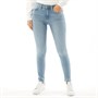Levi's Jean Skinny 721 Femme Bleu Clair