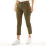Levi's Dame 724 HR Crop Utility Cargobukser Olivengrøn