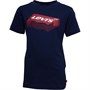 Levi's T-Shirts 3D Stacked Batwing Garçon Bleu Marine