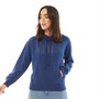 Levi's Damskie Graphic Bluzy z kapturami Ciemny Niebieski