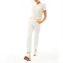 Levi's Dames Ribcage Ankle Straight jeans Wit