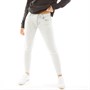 Levi's Damen 710 Super Skinny Jeans Weiß