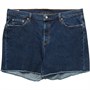Levi's Damskie Plus Size 501 Original Codzienne Szorty Niebieski