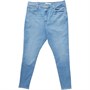 Levi's Dame Plus Size Mile High Jeans Med Lige Ben Lys Blå