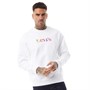Levi's Herren Relaxed Graphic Sweatshirts Weiß