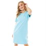 Levi's Womens Elle T-Shirt Dress Blue Topaz Garment Dye FA10225420S