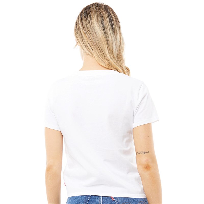 Levi's Womens Graphic Surf T-Shirt White +