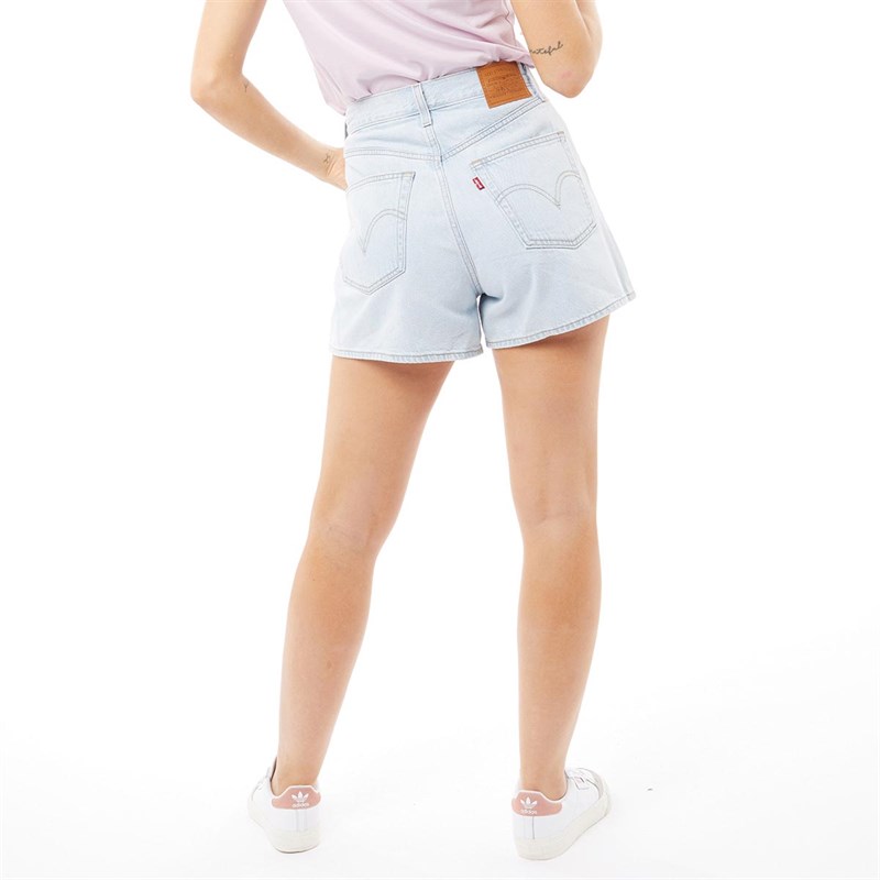 Levi's Dame High Loose Short Afslappede shorts Lys Blå