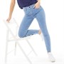 Levi's Jean Skinny 720 Hirise Super Femme Bleu