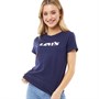 Levi's T-Shirts The Perfect Femme Bleu Marine